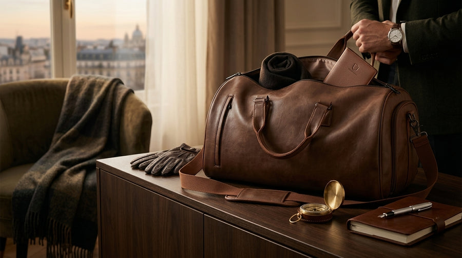 Why Leather is the Best Choice for a Mens Leather Holdall Designer Aesthetic