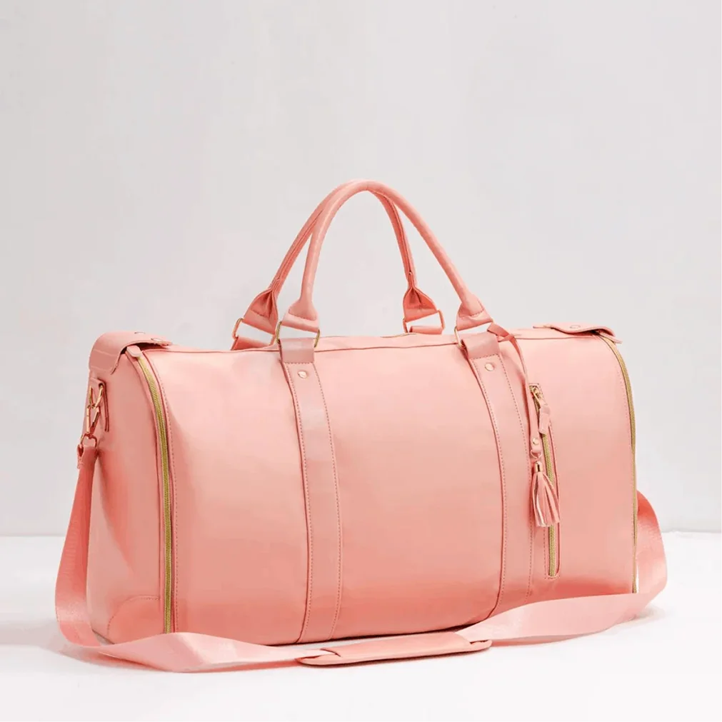 The pink Luhxe travel bag