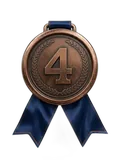 Rank 4 medal
